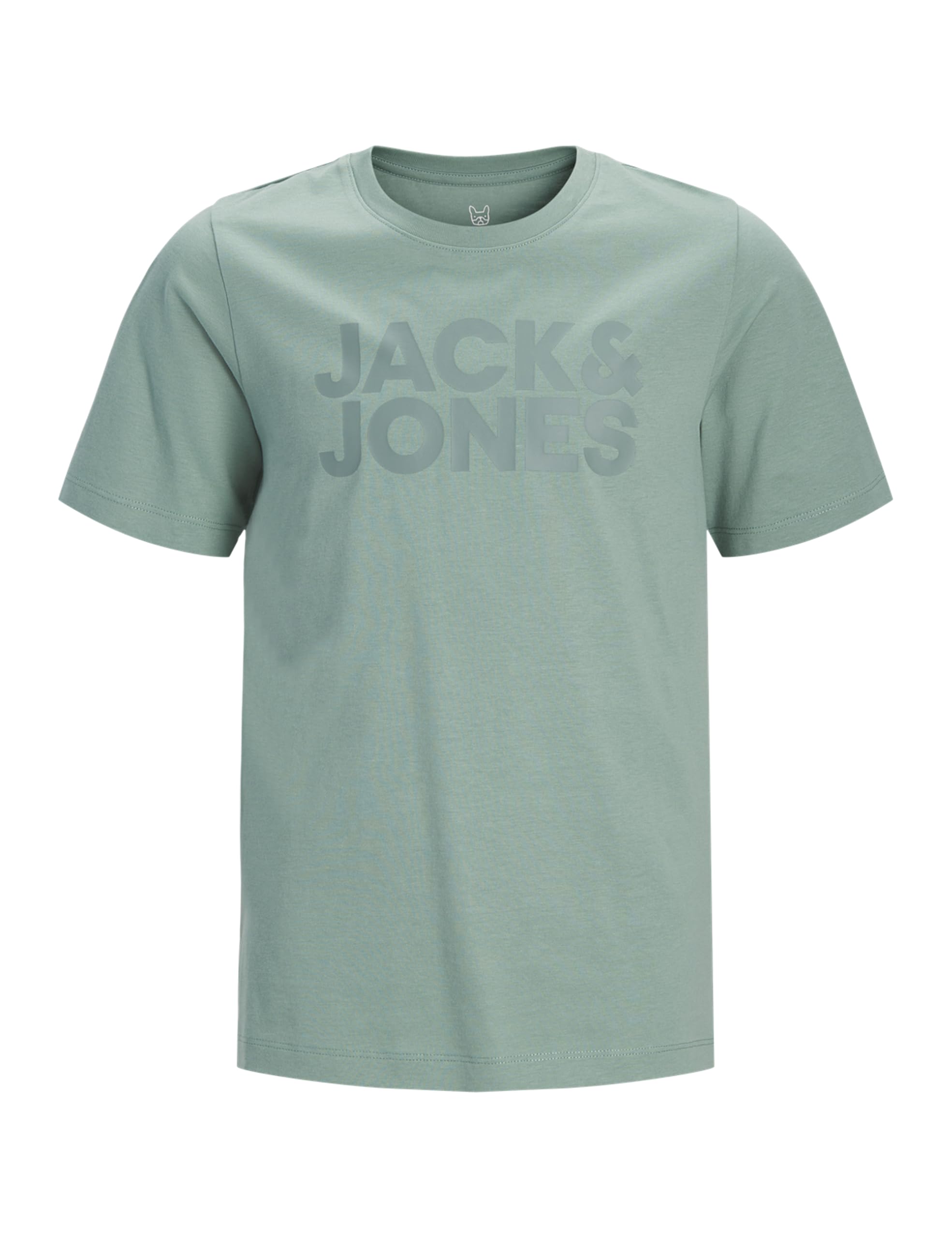 JACK & JONES Mineral Blue Jjecorp Logo Tee SS O-Neck Noos Jnr, 176, 176 UK