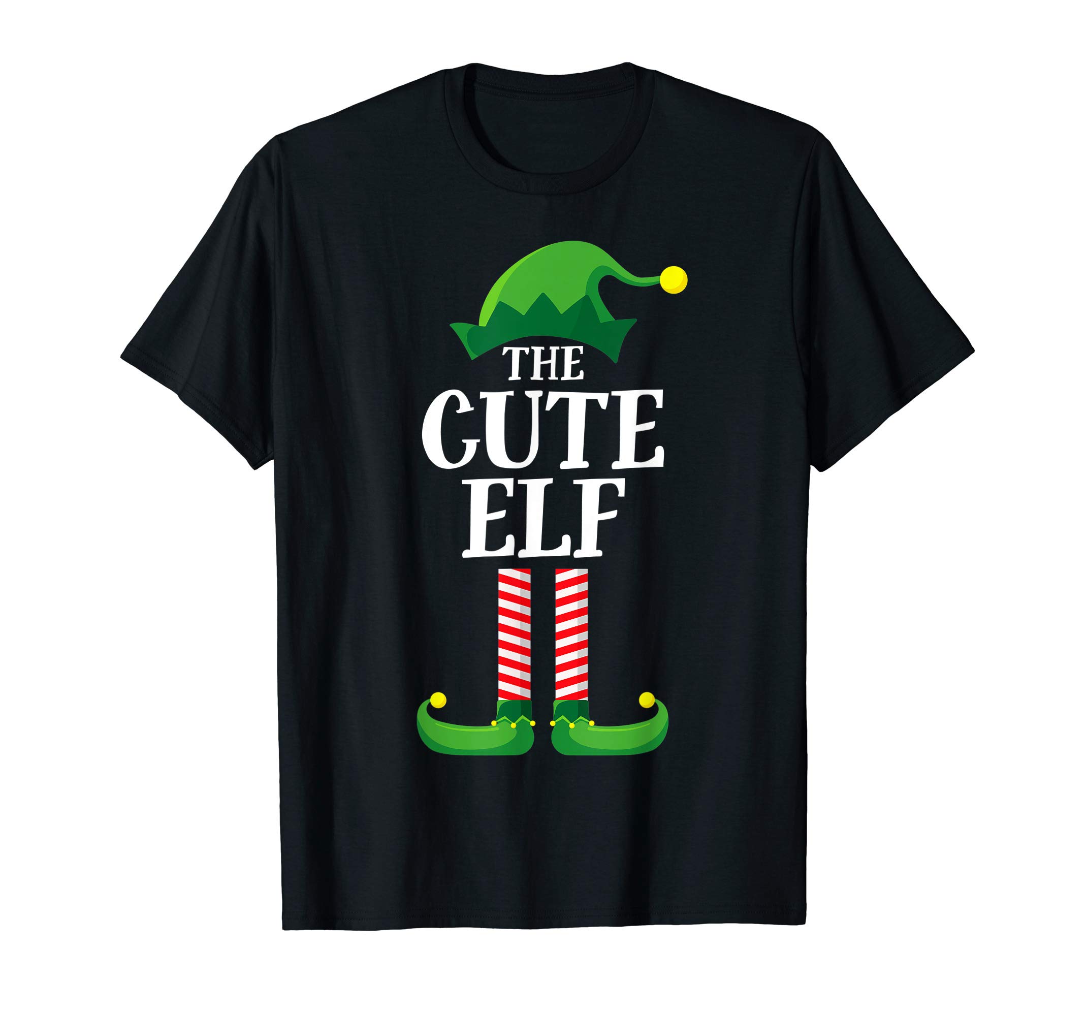 Cute Elf Matching Family Group Christmas Party Funny Elf T-Shirt