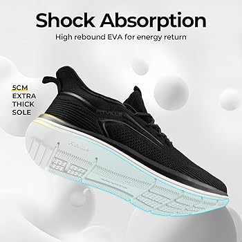 Zapatillas Running Hombre Ancho Zapatos Deporte Hombre Camina Comodos Sneakers Slip-in1