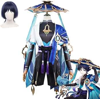 放浪者 コスプレ 衣装 傘付き Amazon.co.jp: スカラマシュ 放浪者 コスプレ衣装 原神 げんしん