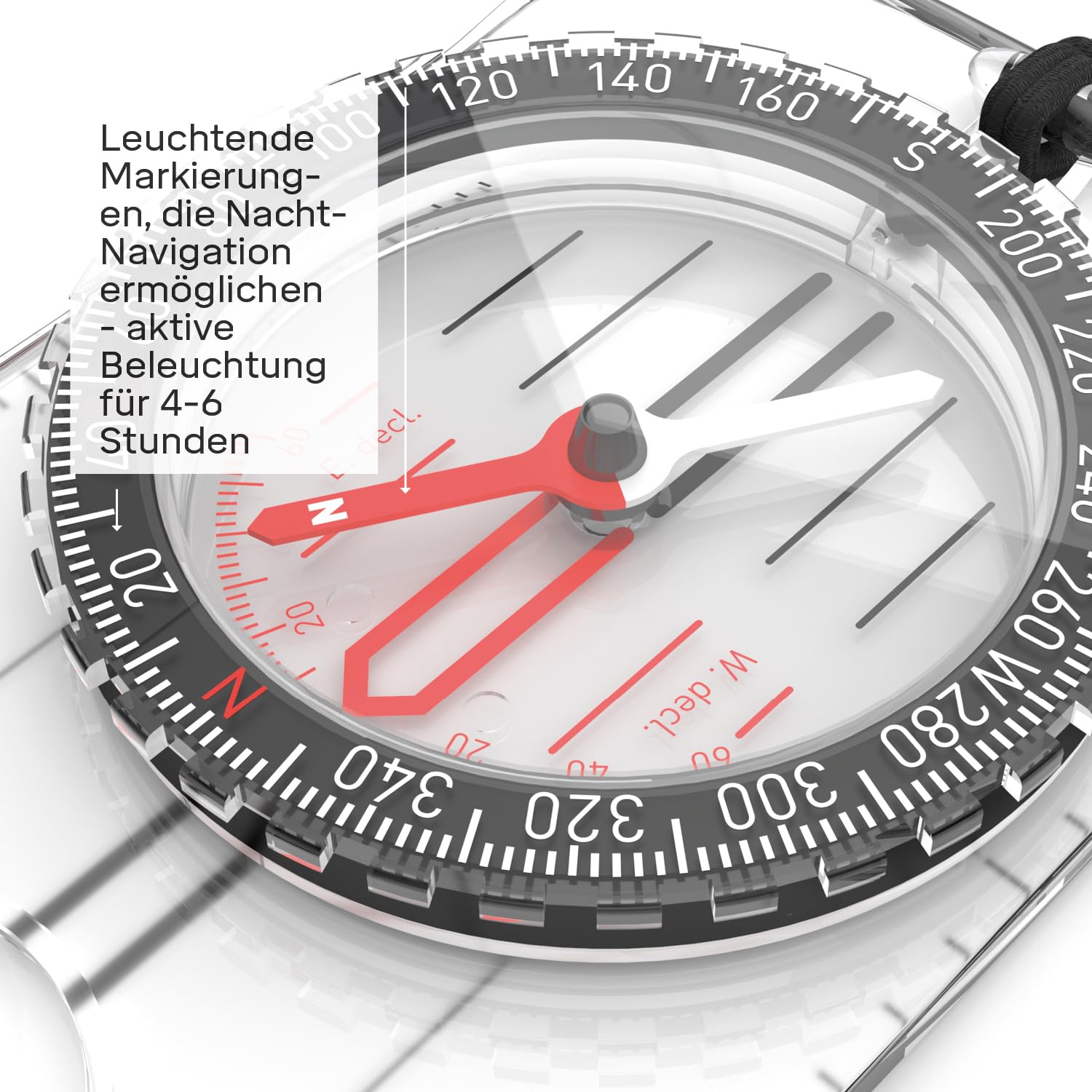 Silva Kompass Outdoor - Ranger No. 3 Wanderkompass - Kartenmaßstäbe 1:25k & 1:50k - Marschkompass Grundlegende Outdoor-Aktivitäten - Drehbares Kompassgehäuse - Kompass Militär & Wandern