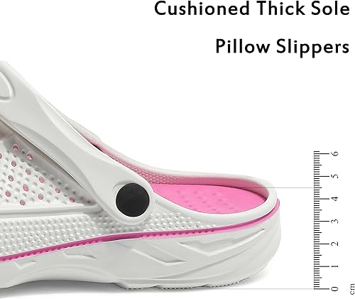 Miniatura 3 de INMINPIN - Zuecos ortopédicos para mujeres y hombres, con soporte de arco, zapatos de jardín, sandalias con fascitis plantar y plantillas de pies