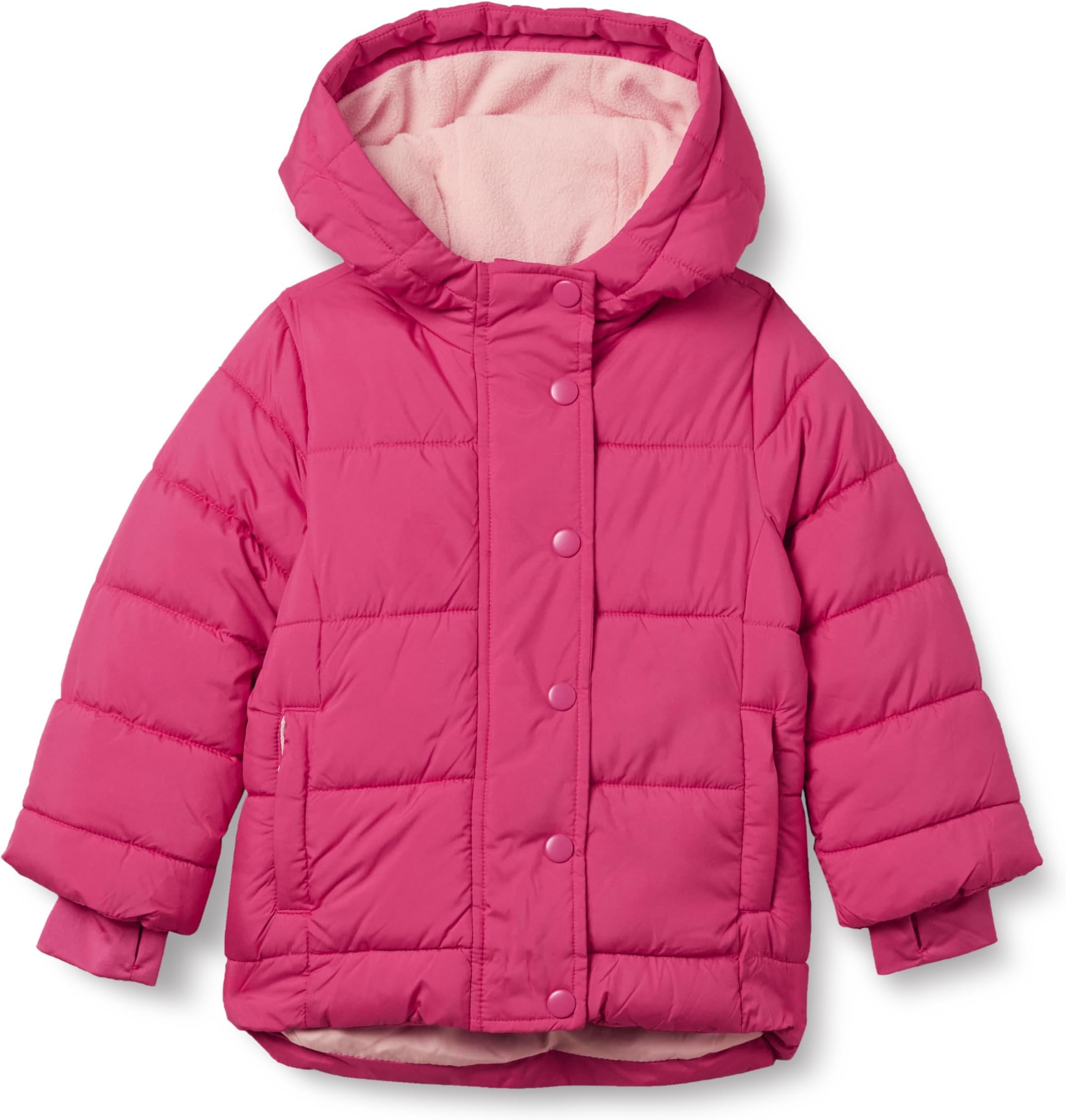 Amazon Essentials Girl's Heavyweight Hooded Puffer Coat, Water-Resistant