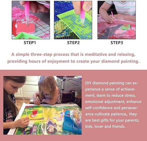 Miniatura 7 de Pintura de diamante 5D para manualidades, labios sexis por números, pintura de boca con diamantes para adultos, lienzo de taladro completo para