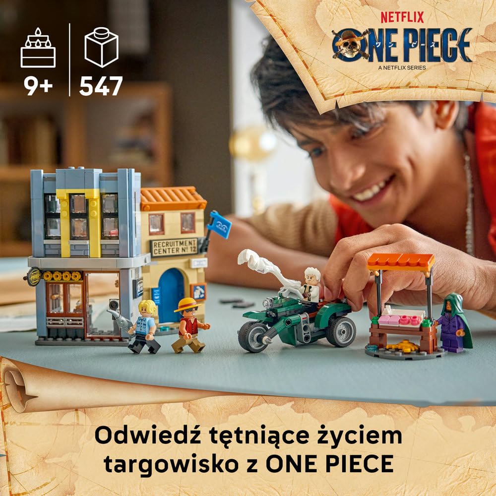 LEGO ONE PIECE Starcie z kapitanem Smokerem 75642