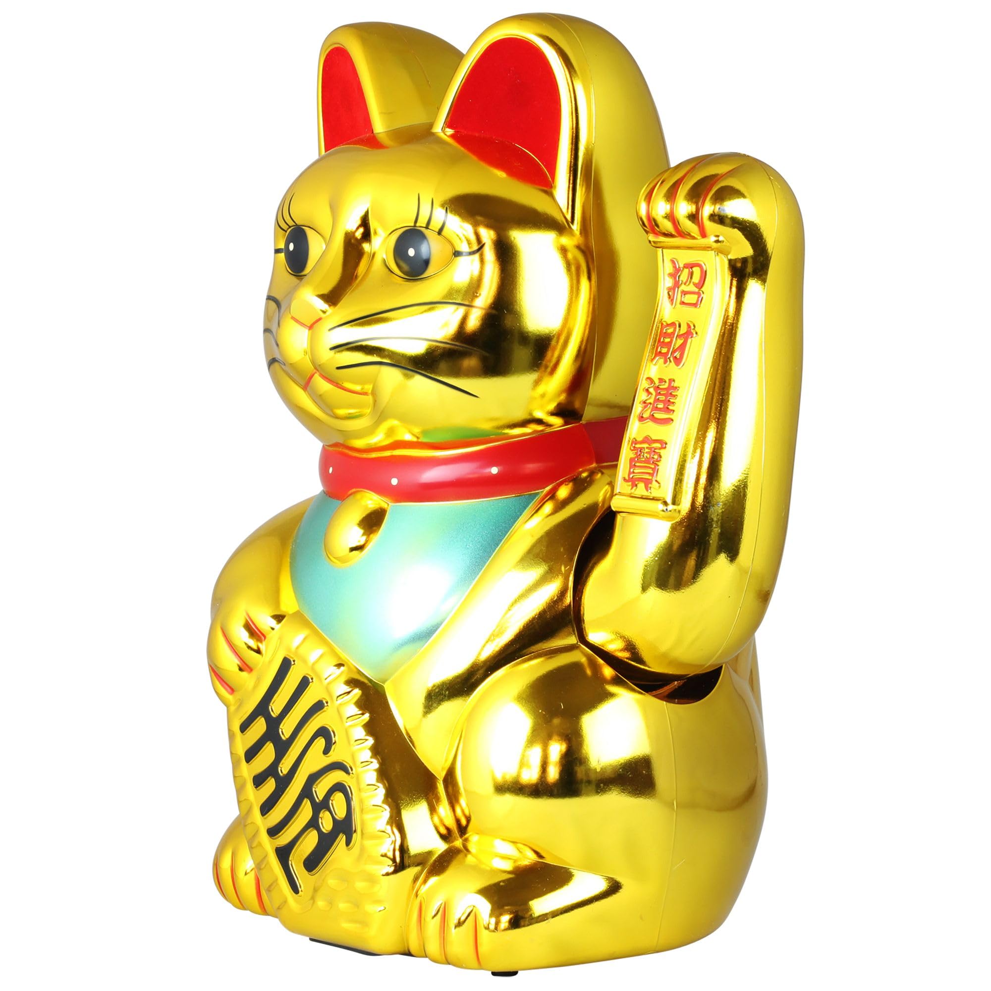 Freak Scene Agitando Gato Chino - Maneki Neko - 40 cm - Oro
