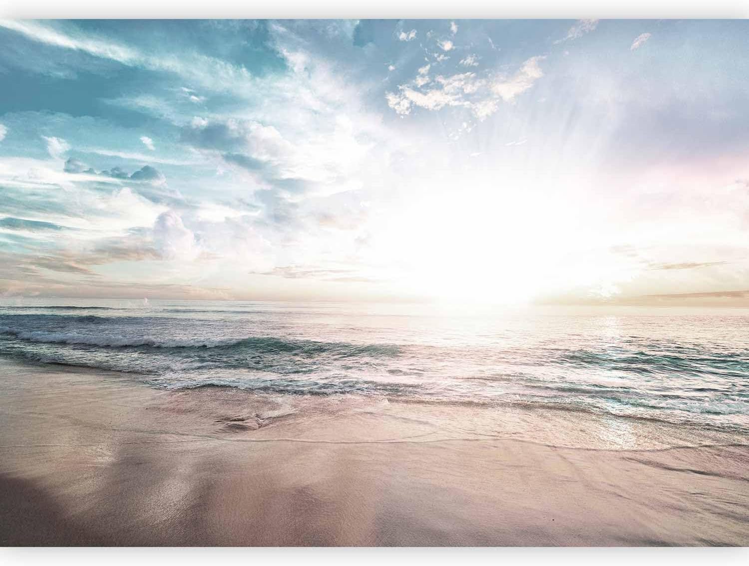 artgeist Wall Mural Sea 154x110 in - Peel and Stick Self-Adhesive Wallpaper Removable Large Sticker Foil Wall Decor Print Picture Image Design Sea Landscape Nature Sky b-C-10061-a-a
