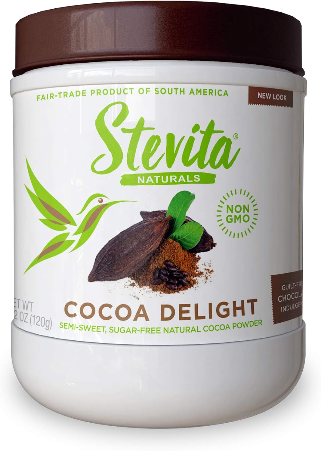 Stevita Co. Stevia Drink Mix Chocolate Sugar Free 4.2 Ounces Amazon
