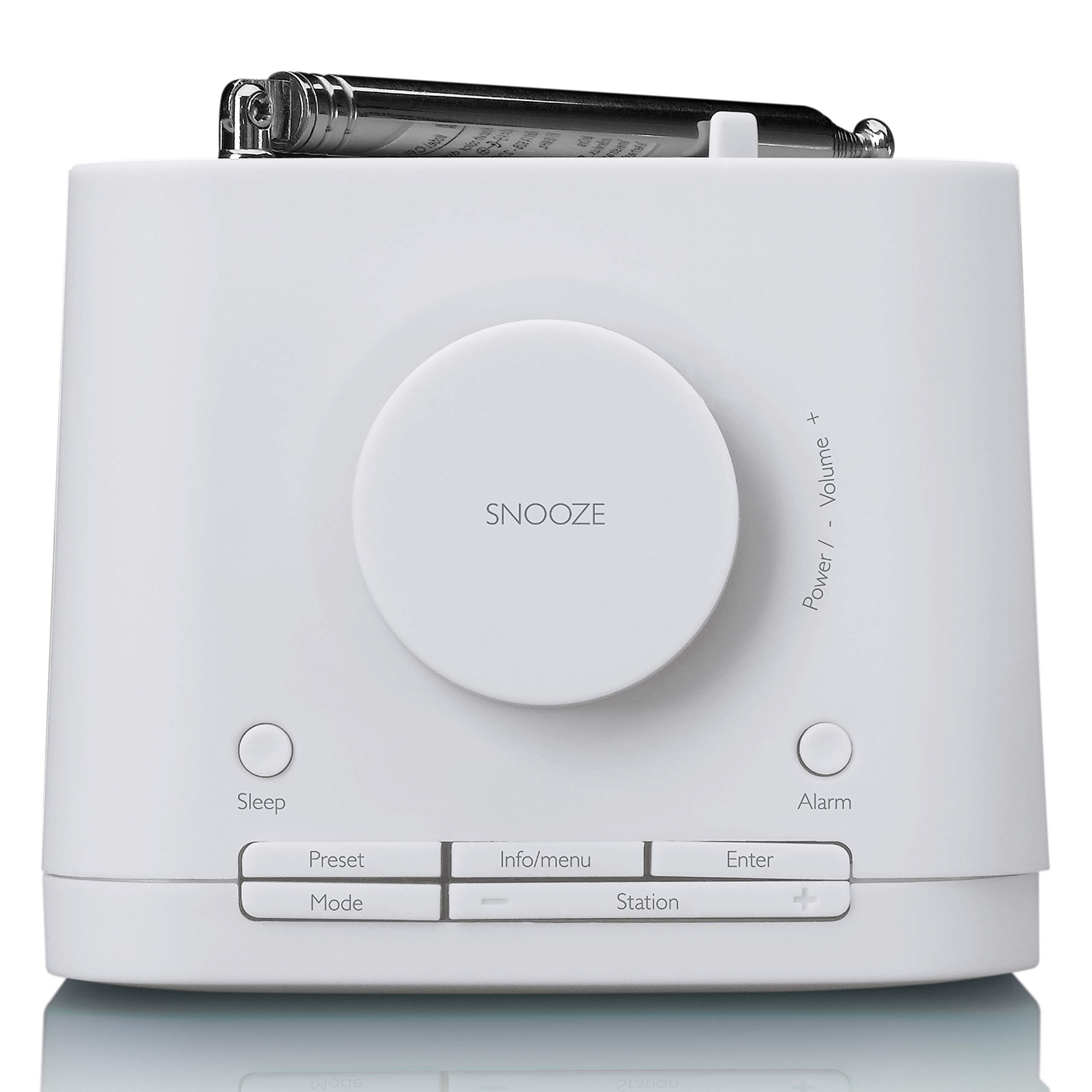 Lenco CR-620 - Wekkerradio met DAB en AUX-uitgang - Groen
