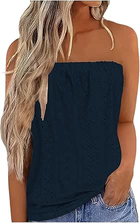 Damen Tanktop Rückenfrei & Bauchfrei | Sexy Sommer Top | Mit Knoten-Detail | Polyester