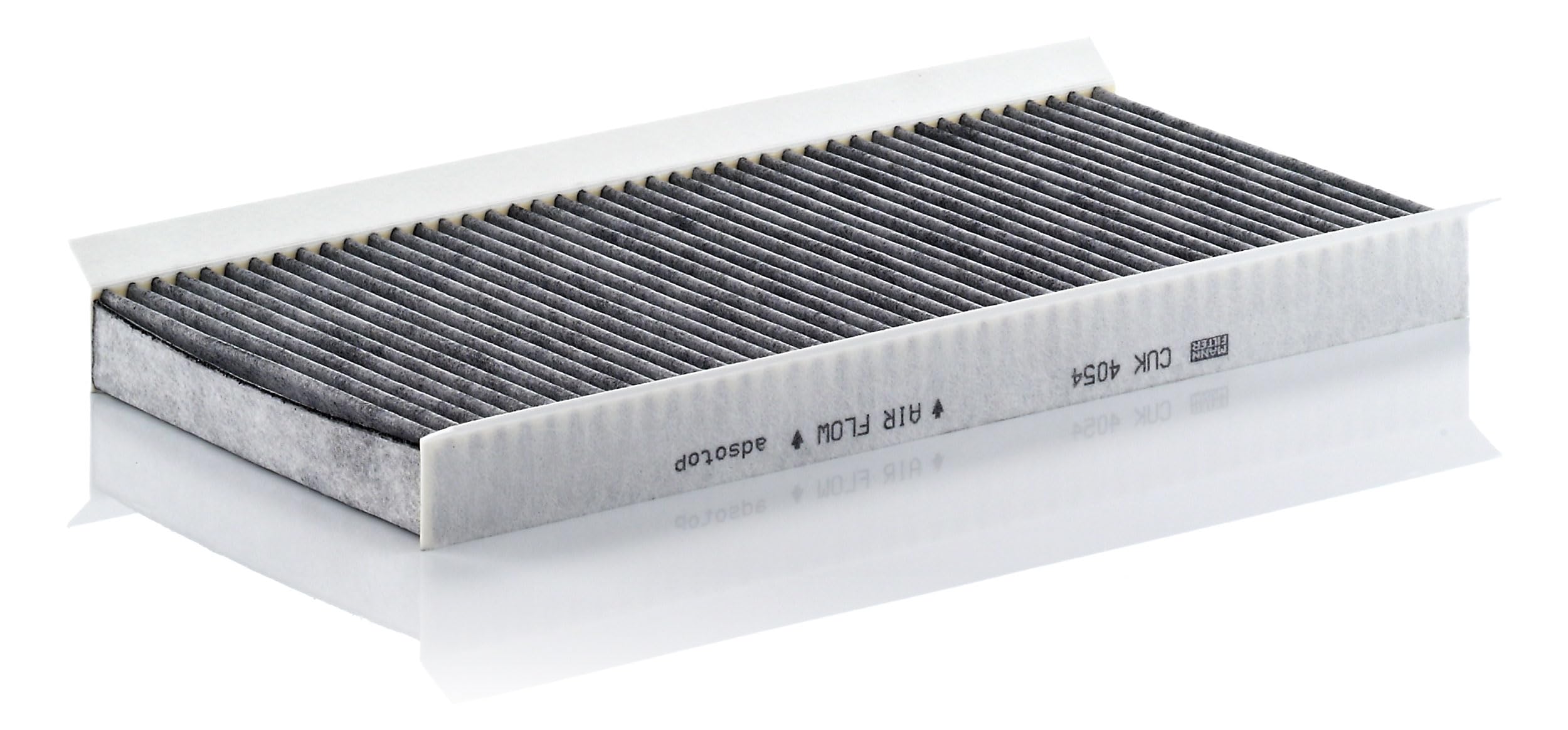 MANN-FILTER CUK 4054 Innenraumfilter/Kabinenluftfilter - Pollenfilter mit Aktivkohle - für Pkw + Transporter | Cuk 4054 Kompatibel mit A-Klasse (W169),B-Klasse Sports Tourer (W245)