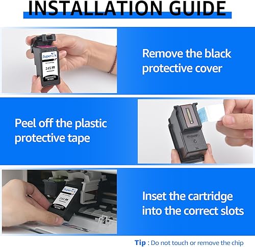 Miniatura 6 de SuperInk Cartucho de tinta remanufacturado 245XL compatible con Canon 245 XL PG-245XL para PIXMA MG2520 MG2920 MG2922 MG2924 MG2420 MG2522 MG2525