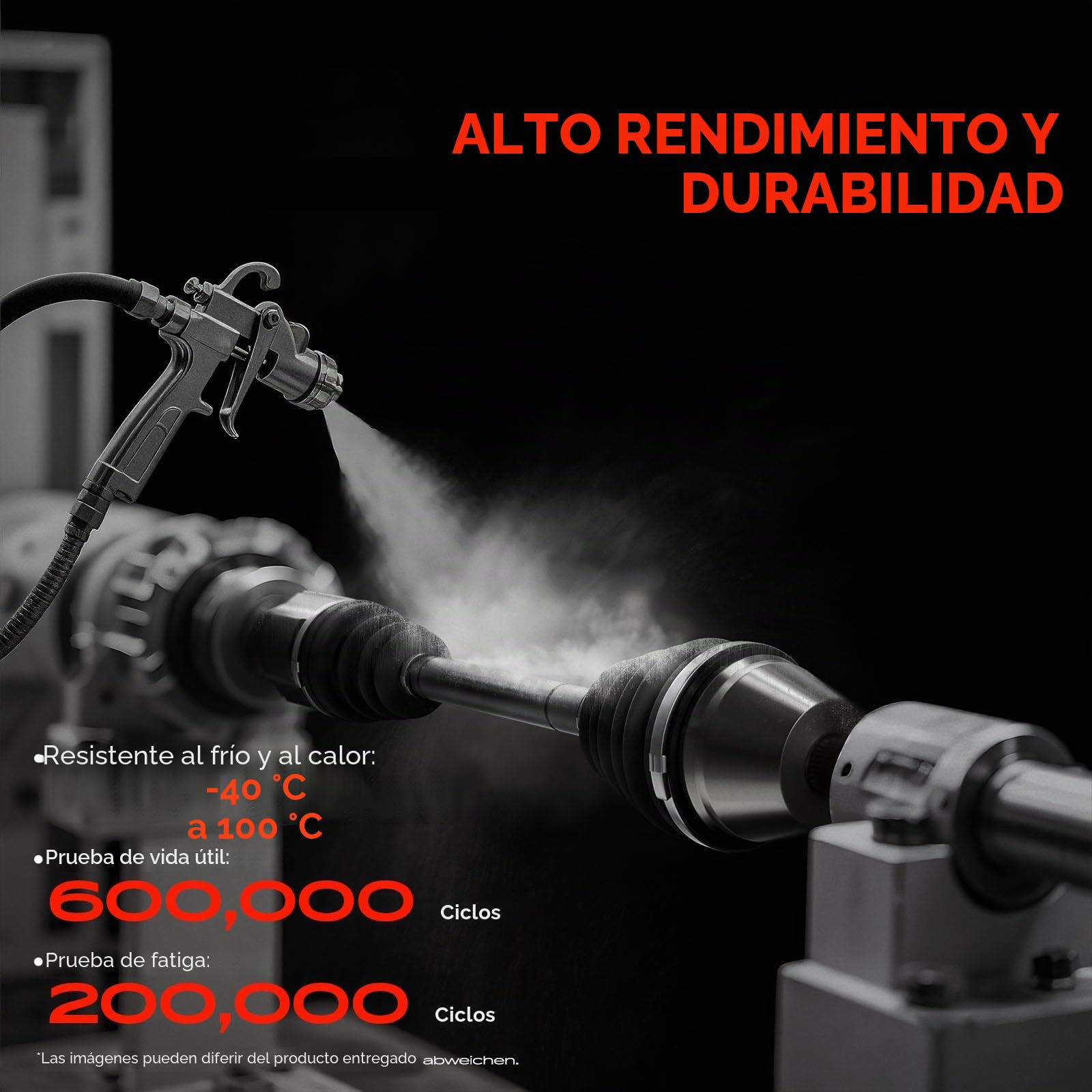 Frankberg Eje motriz Eje de transmisión sin ABS-Ring Delantero Izquierda Compatible con A3 8P1 Golf VI 5K1 Pas.sat CC 357 Tou.ran 1T1 1T2 1T3 Oct.avia II 1Z3 1Z5 Leon 1P1 Replace# 3C8407271