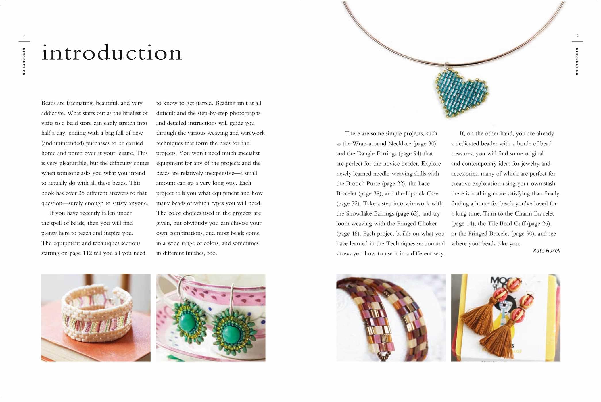 The Seed Bead Book: Over 35 step-by-step projects made with modern beads