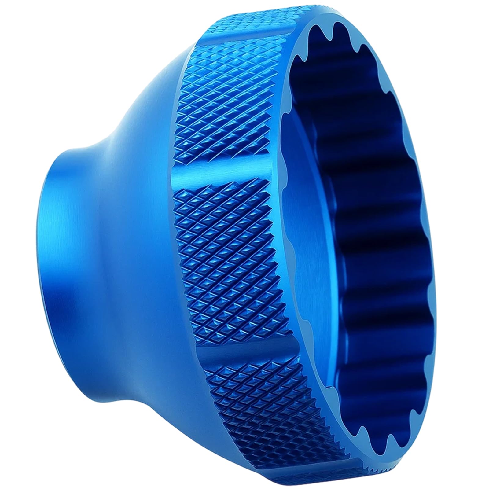 ZPSCXQ Bottom Bracket Removal Tool, 16-Notch 44mm External Drive, Bicycle Repair Tool for Shimano, SRAM, Campagnolo, Compatible with 3/8 Drive, Blue