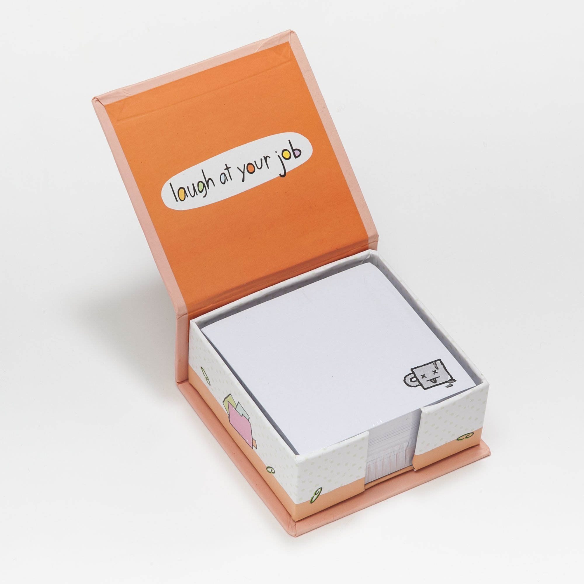 Enesco Cats at Work by Kathy Weller At Some Point Memo Cube, 3.5