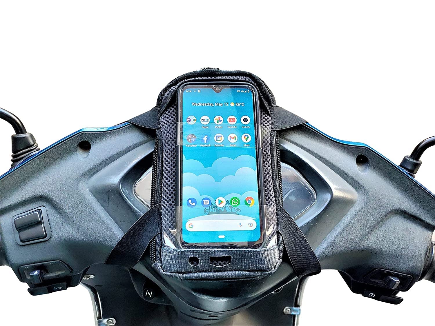 PALASH Mobile Holder/PouchBag for Scooters Scooty's Activa Jupiter EV