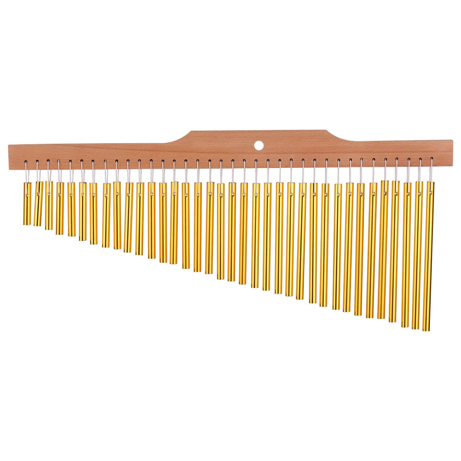 36 dzwonków ze stopu aluminium drewniana podstawa ręcznie wykonany instrument muzyczny do edukacji amatorskie występy