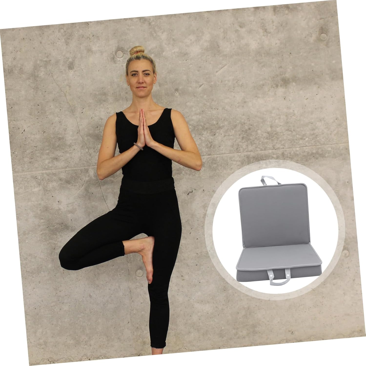 Kisangel Multipurpose Kneeling Pad for Gardening Yoga and Household Chores Comfortable and Waterproof Knee Cushion Non-Slip Surface