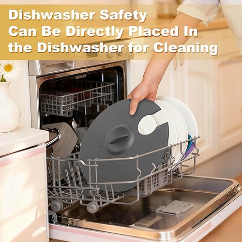 Miniatura 6 de Sous Vide - Tapas de silicona para olla de precisión, se adaptan a hasta 11 ollas, compatibles con cocinas de precisión Anova Culinary Sous Vide,