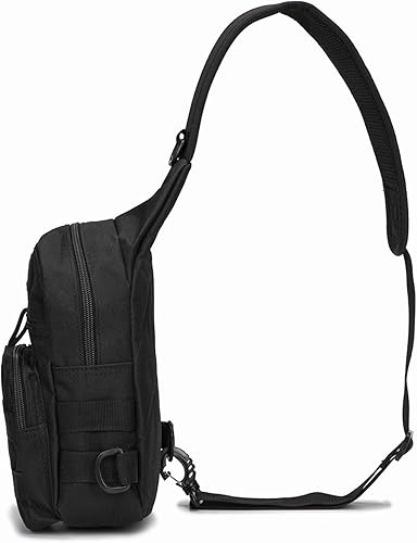 Miniatura 3 de Mochila táctica para el hombro, bolsa de mensajero EDC para el pecho, bolsa de mensajero MOLLE, bolsa de hombro, bolsas de utilidad laterales, CP,