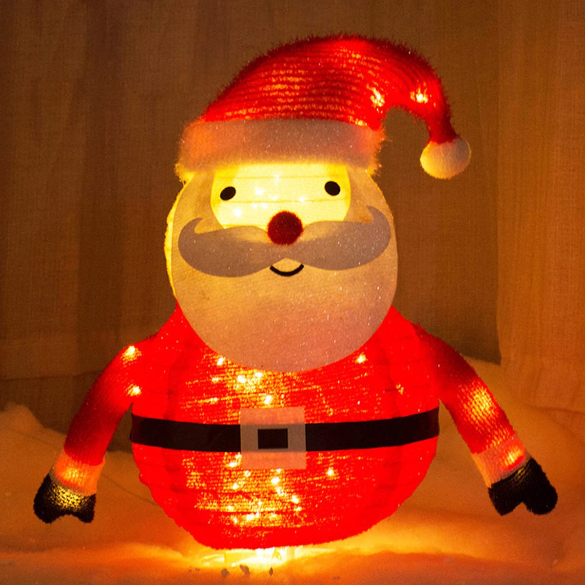 Amazon.co.jp: VeroMan クリスマス LEDライト 雪だるま サンタ 光る