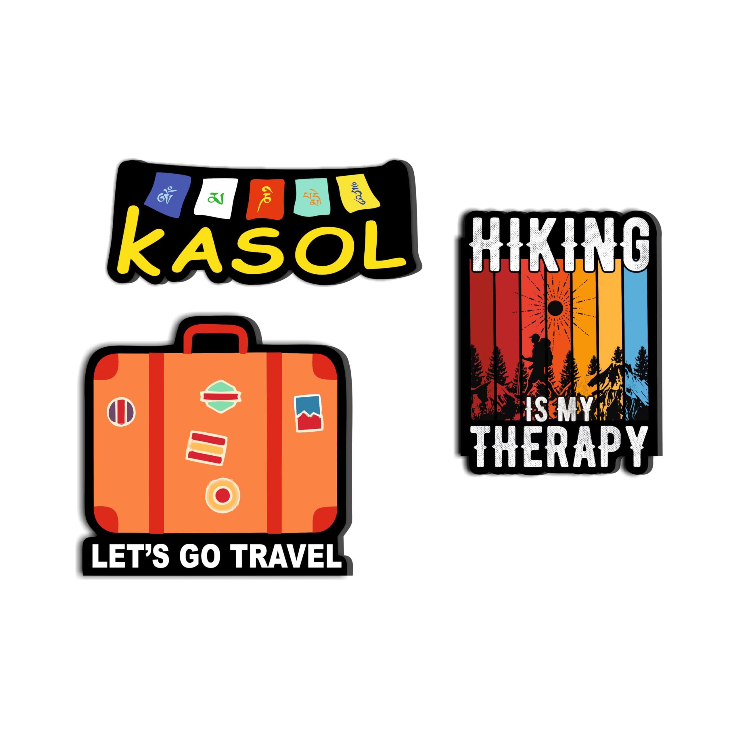 India Fridge Magnets - Set of 3 | Travel Decor -10 India Fridge Magnets - Set of 3 | Travel Decor -10