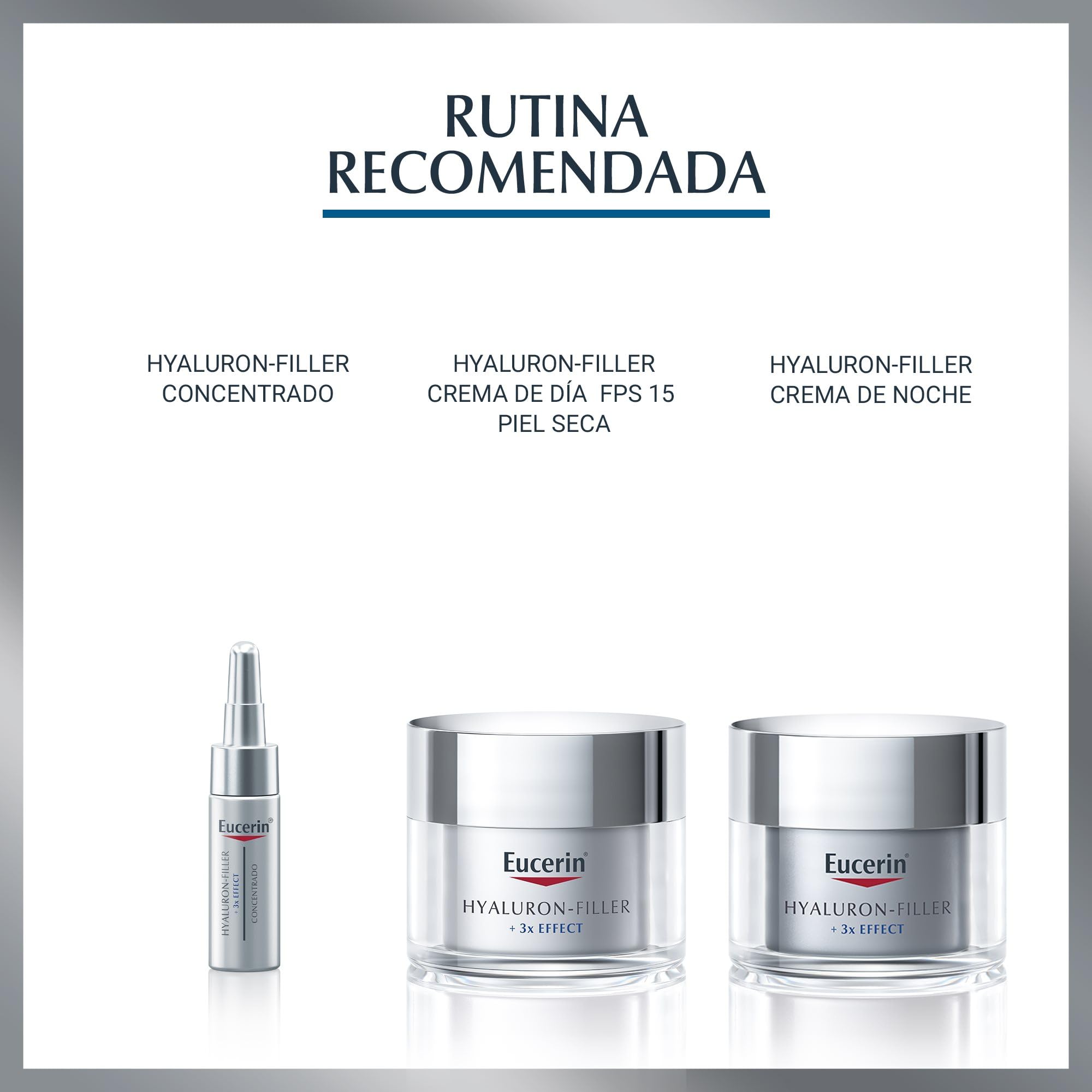 Eucerin Hyaluron-Filler Contorno de Ojos FPS 15 (15 ml), crema antiedad y antiarrugas, crema rellenadora de arrugas con Ácido Hialurónico y protección UVA FPS15 para todo tipo de pieles