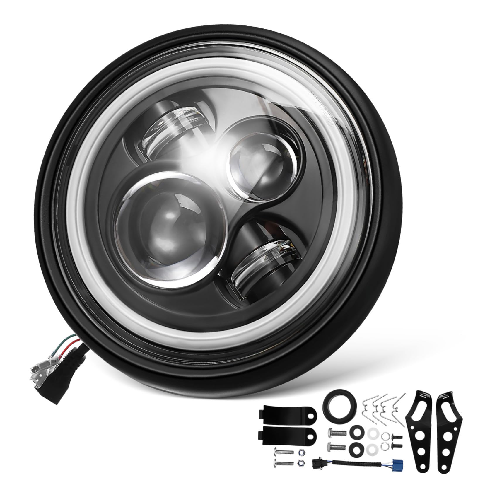 Phare LED rond Cabilock construction robuste pour éliminer le manque de visibilité - 8