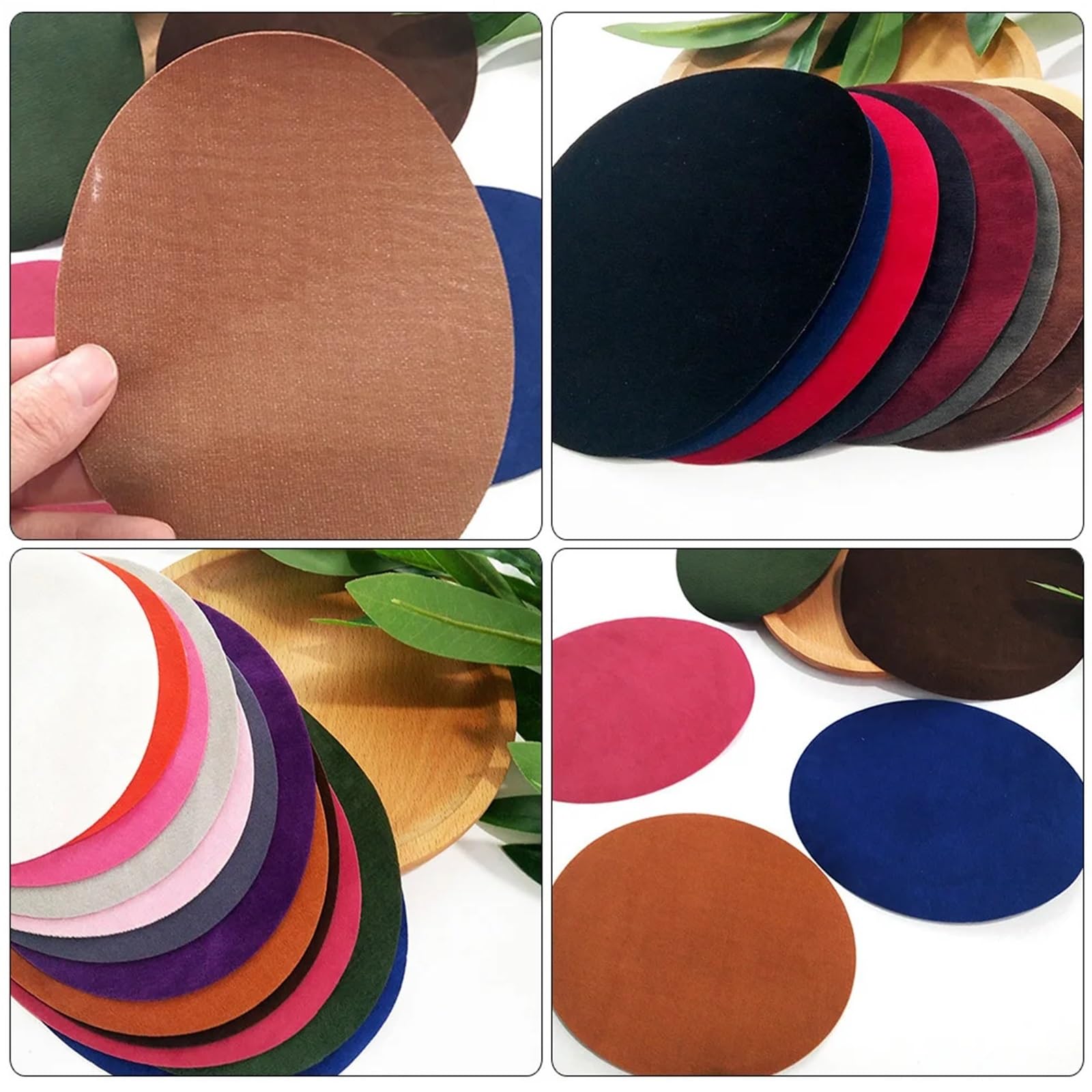 Parches Para Ropa 24 Parches De Codo For Suéteres, Termoadhesivos, For Reparar, Coser, Decorar Ropa, Chaquetas, Bolsos Y