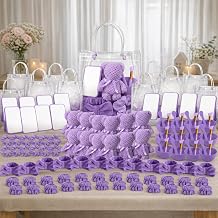 Yebo Purple Spa Party Kit for Girls Women, Self Care Accessories Set
