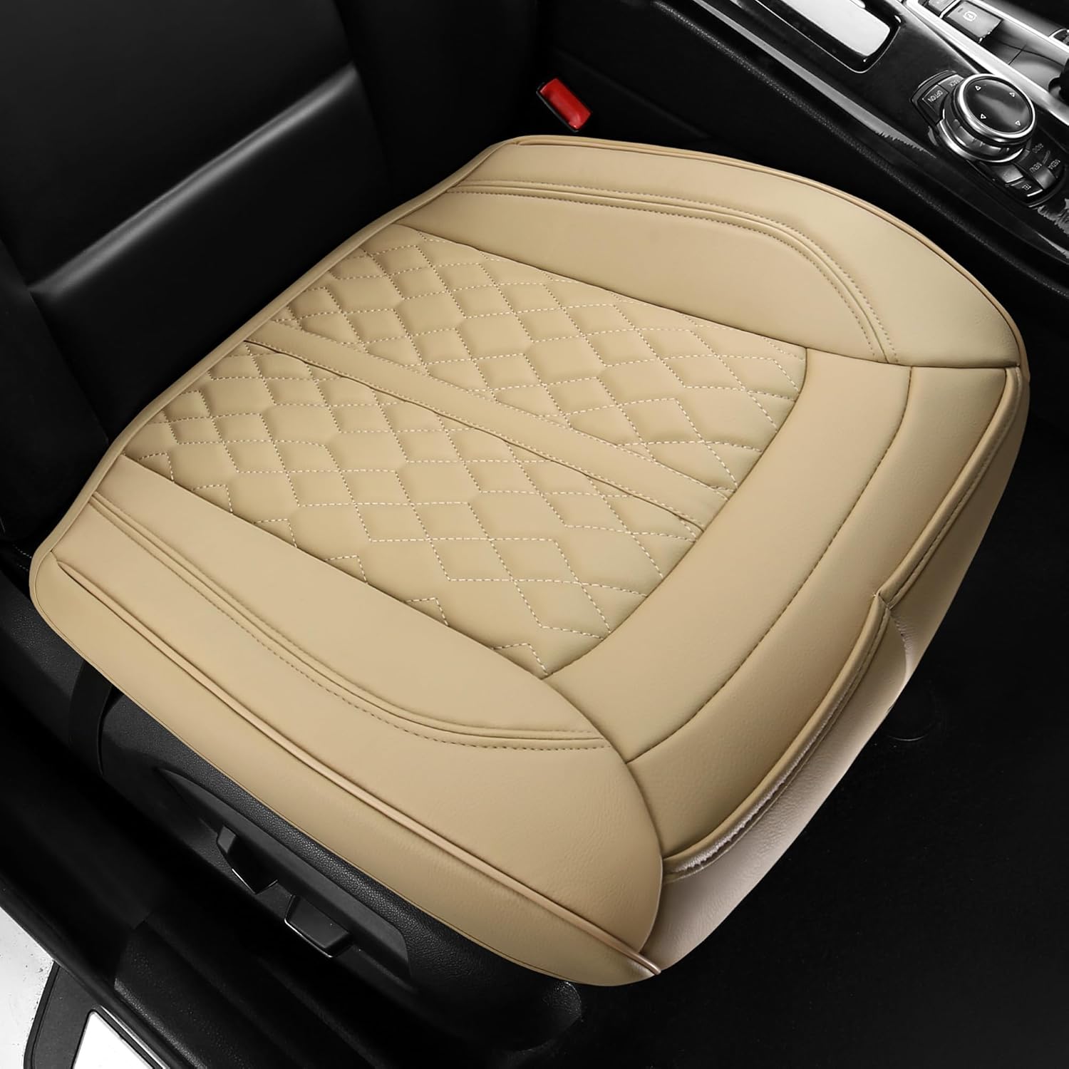 Pariiaodin 1Pcs Premium Leather Car Seat Covers for Bottom