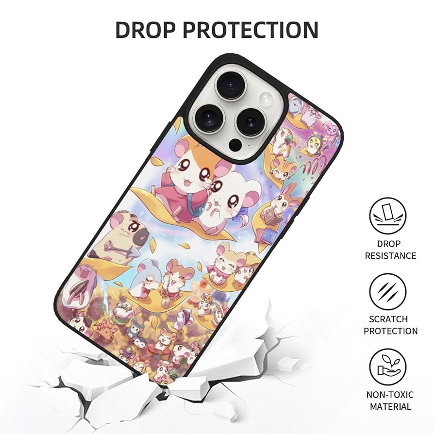 Amazon.co.jp: ハム太郎 アップルの15シリーズの携帯電話保護