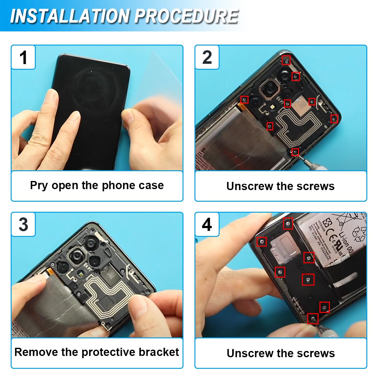 Zamiennik złącza dokującego portu ładowania do Samsung Galaxy A53 5G SM-A536B, szybkie ładowanie, port ładowania USB typu C, mikrofon płyta audio jack do Samsung Galaxy A53 5G 16,5 cala 2022