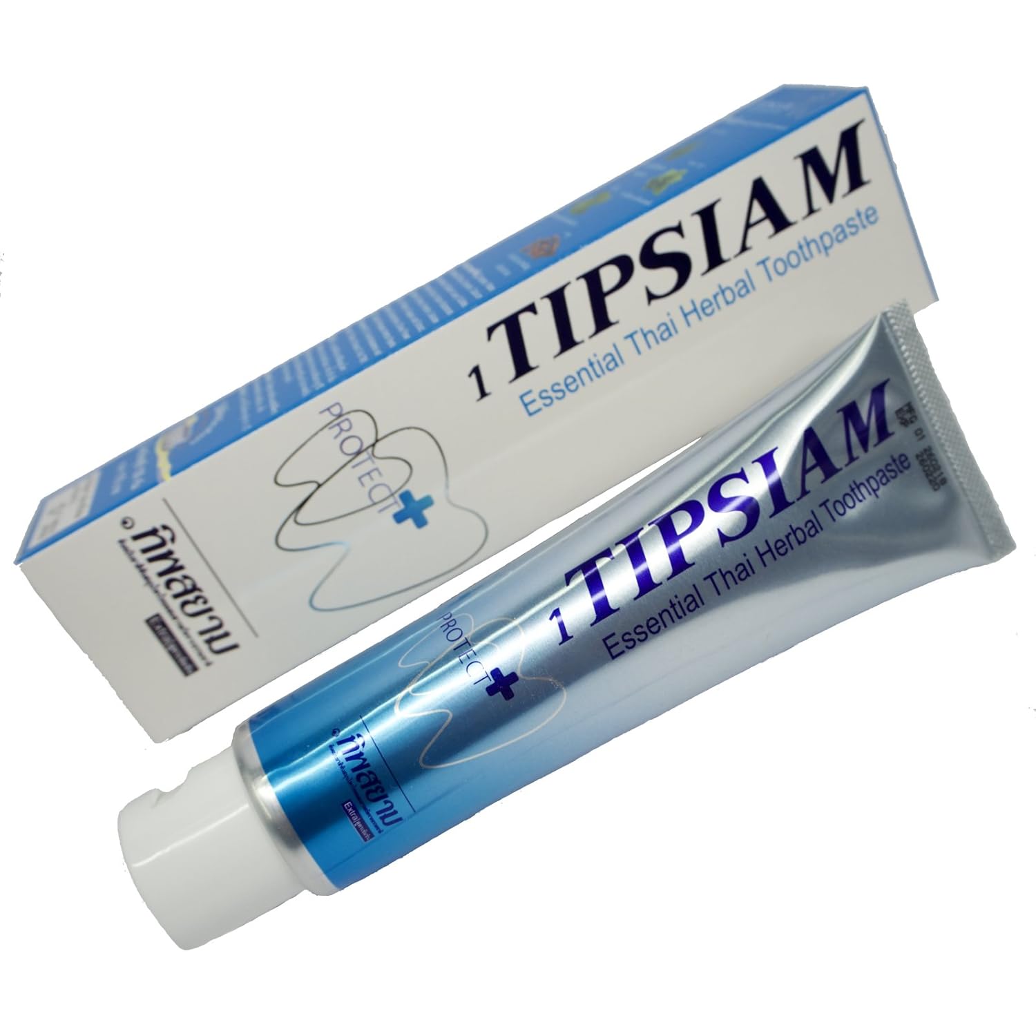 1TipSiam Organic Thai Herbal Toothpaste bad breath treatment Cure oral diseases
