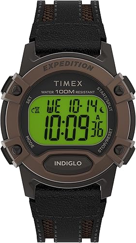 Miniatura 5 de Timex Expedition - Reloj de pulsera digital de 153 pulgadas 39 mm con cronógrafo alarma y temporizador