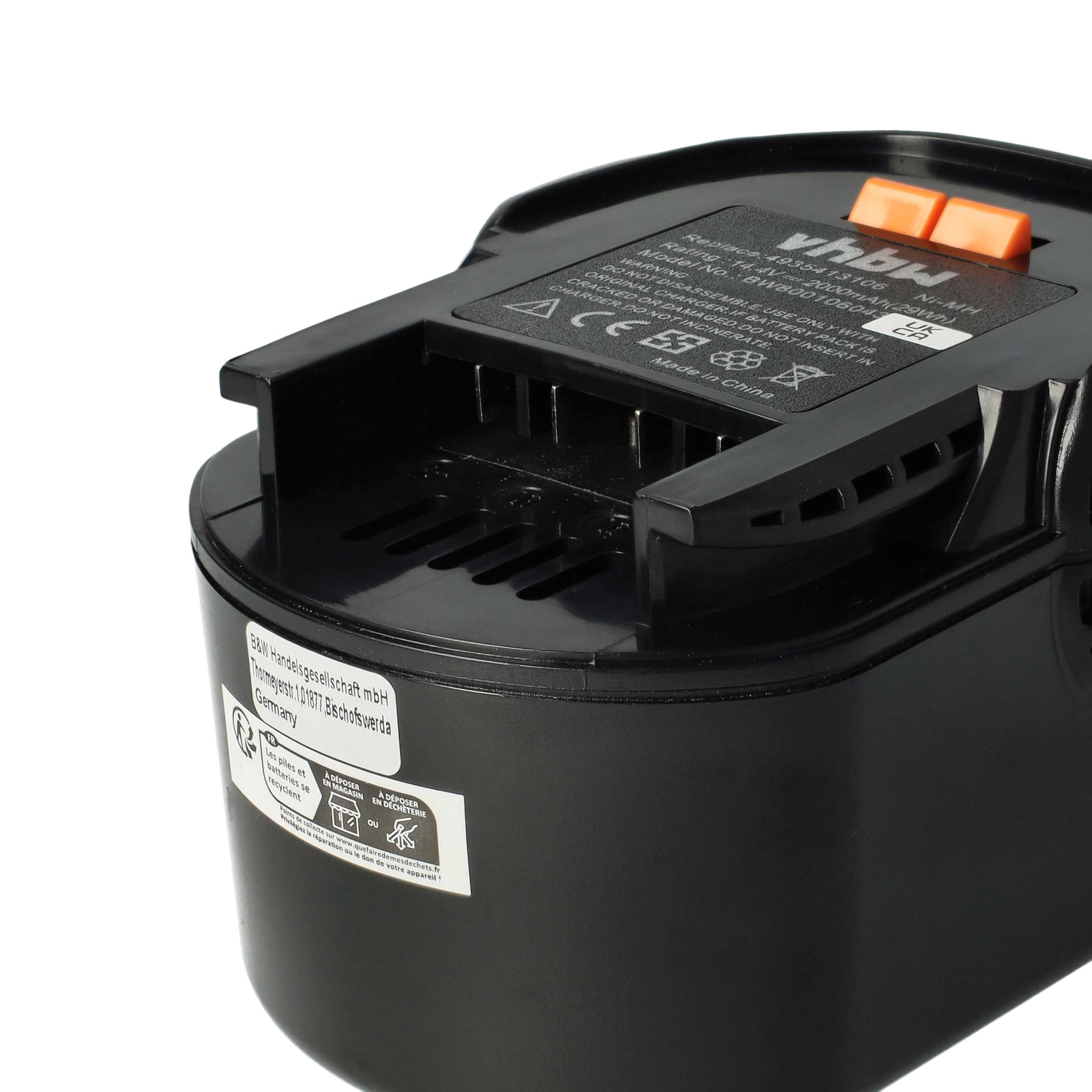 vhbw Batterie Remplacement pour Würth 0700980420