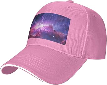 Purple&Blue Galaxy Baseball Cap Men Women Classic Adjustable Golf Dad Cap Trucker Hats Casual Casquette Hat Pink
