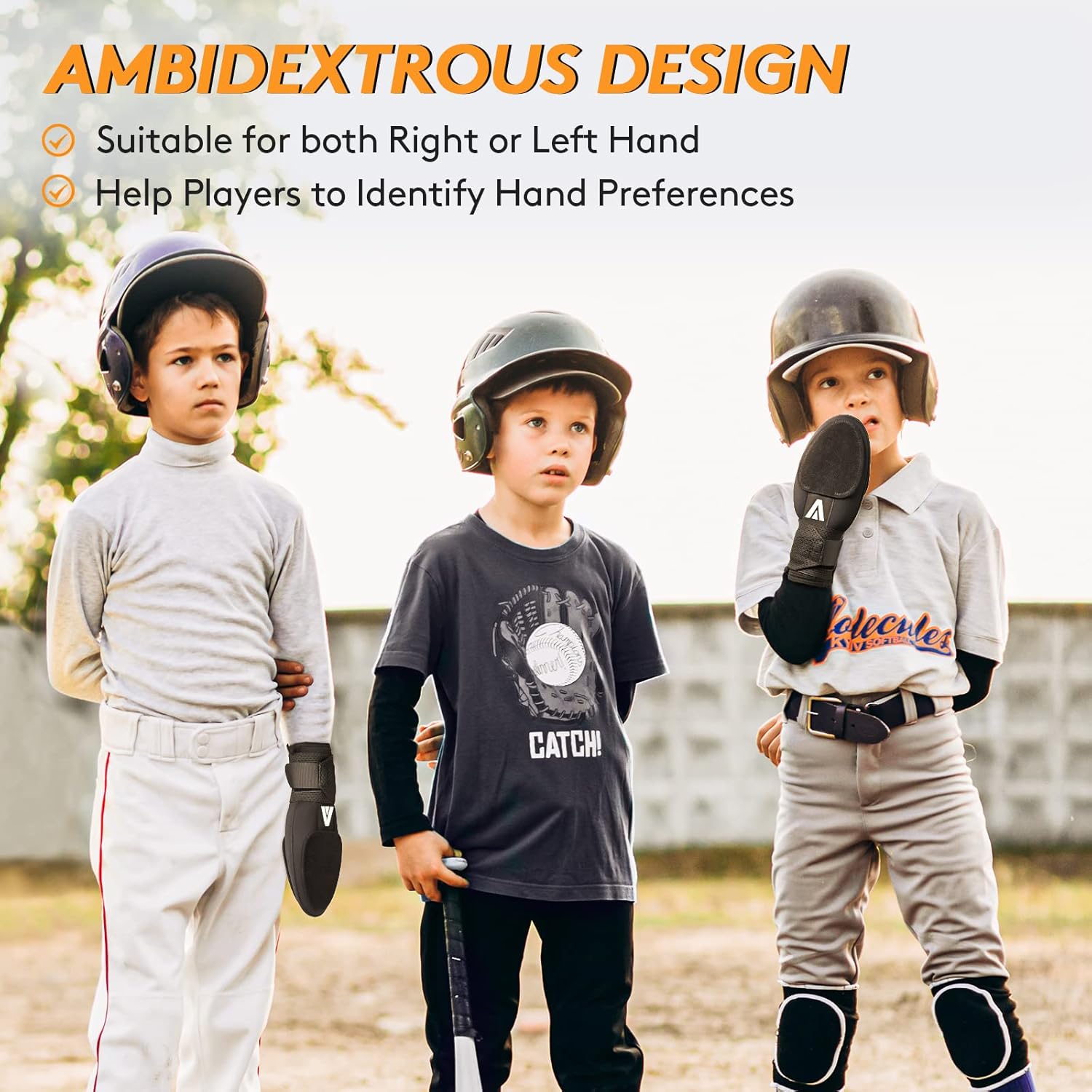 AboveGenius Sliding Mitt for Baseball and Softball, Sliding Glove for Base Running, Ambidextrous Design for Right and Left Hand, One Size Fit All : Sports & Outdoors