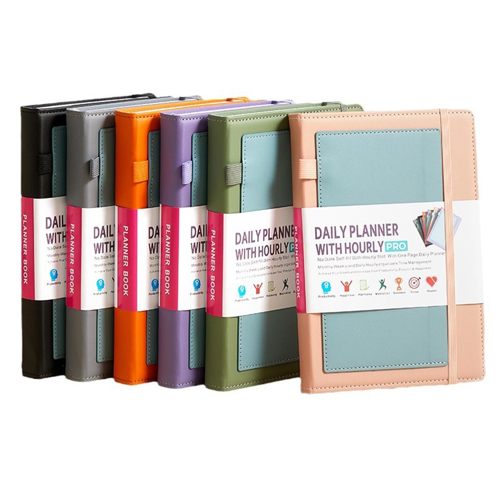 2025 Programma Libro Giornaliero Planner Diario Quaderni Planner mensile Selffilling Notebook Casa Ufficio Scuola Forniture