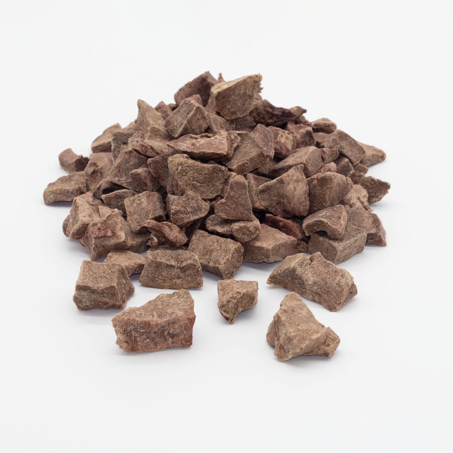 Gefriergetrocknetes Rinderherz für Hunde & Katzen | 100% Rind | Monoprotein | Reines Muskelfleisch | Natürlicher Snack & Barf-Ergänzung | Ohne Getreide, Zucker & künstliche Zusätze (1kg)