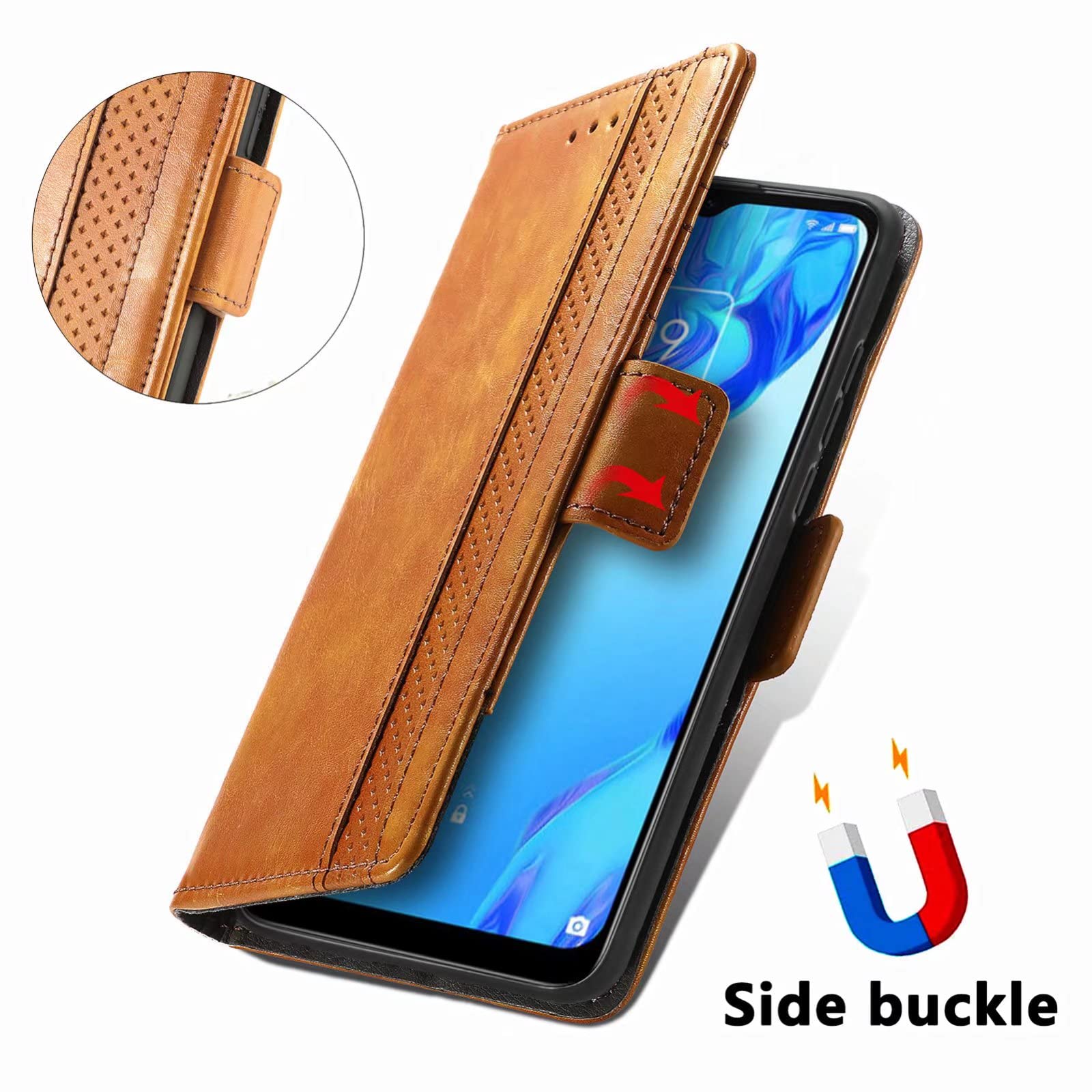 TingYR Cover per TCL 20XE, Flip Custodia Carte di Credito