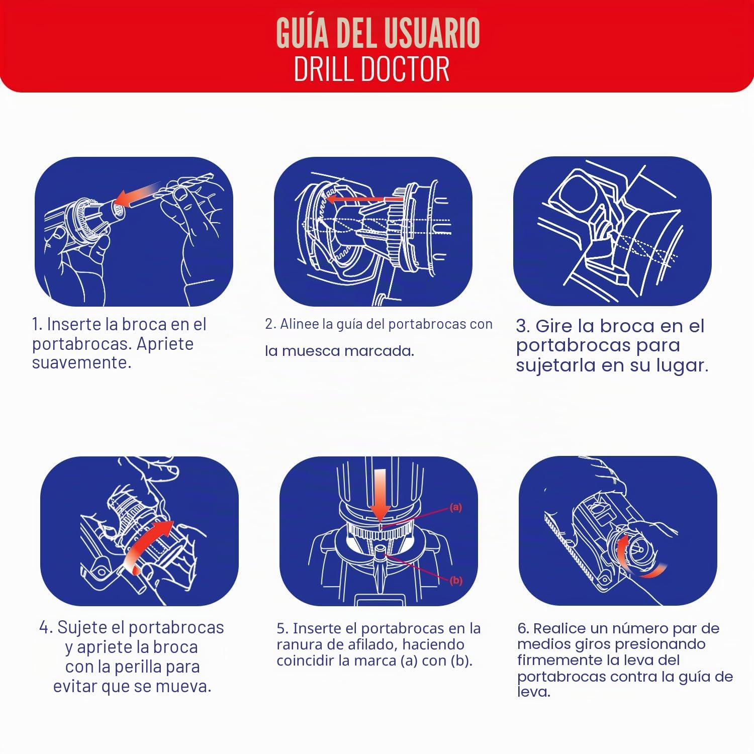 Tivoly Drill Doctor 750 - Afiladora de brocas (de 2,5 a 19 mm, punta 118º y 135º)