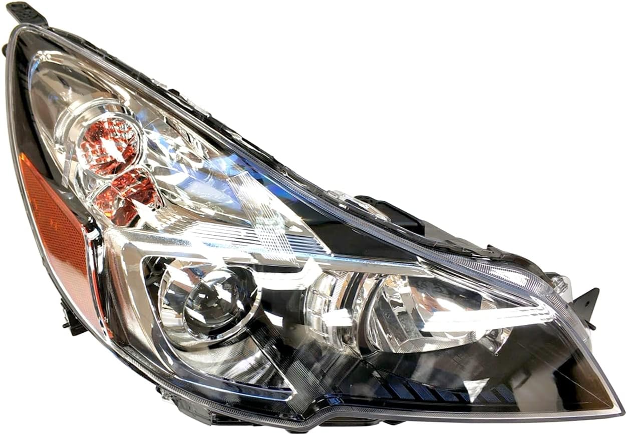 PartsFlow 2PCS Halogen Headlight Headlamp For 2013 2014 Subaru Legacy Outback SU2502141 SU2503141