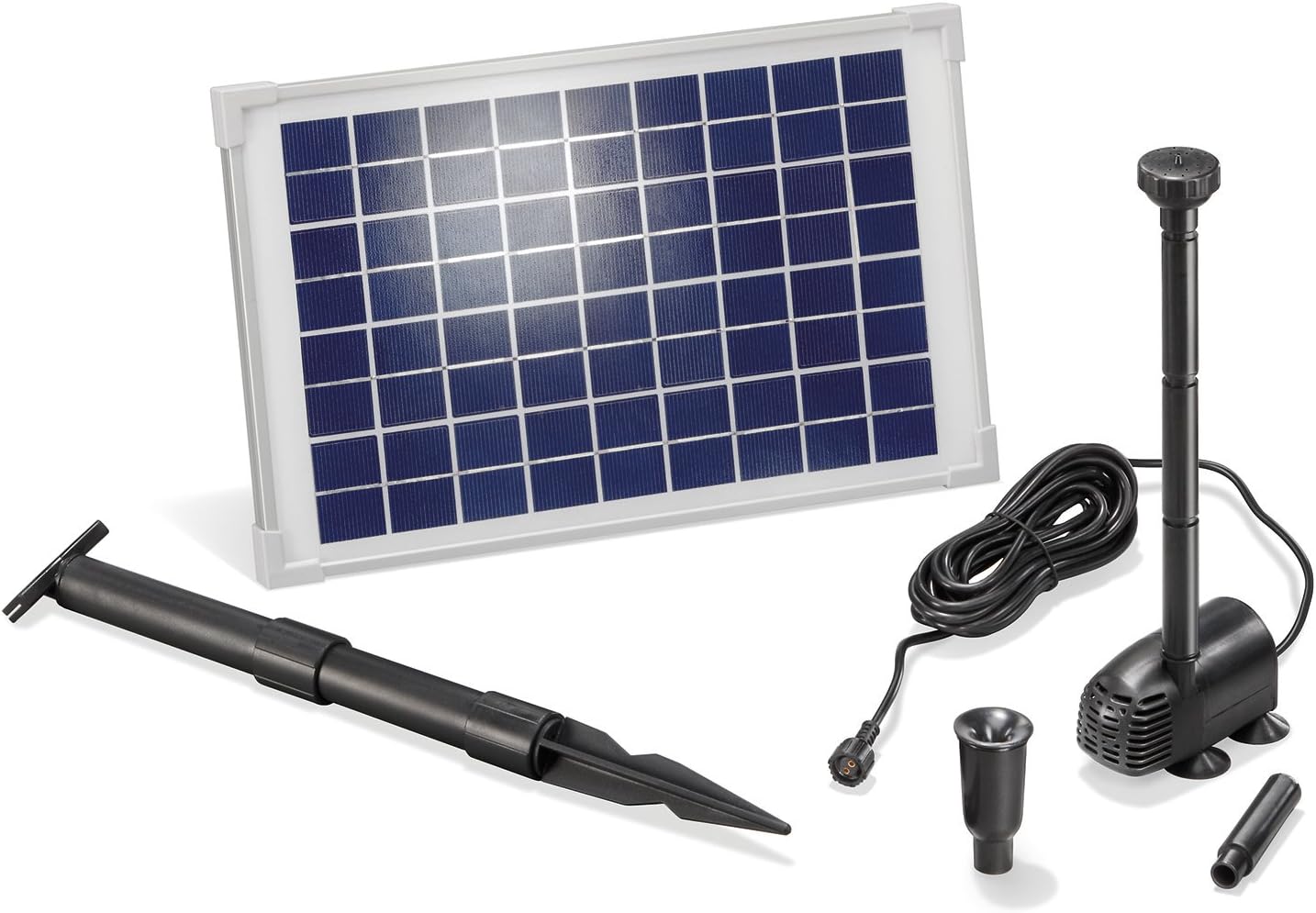 Esotec Solar Pond Pump Module 610 L/H Flow Rate 1.5 M Delivery Head Complete Set 10 Watt