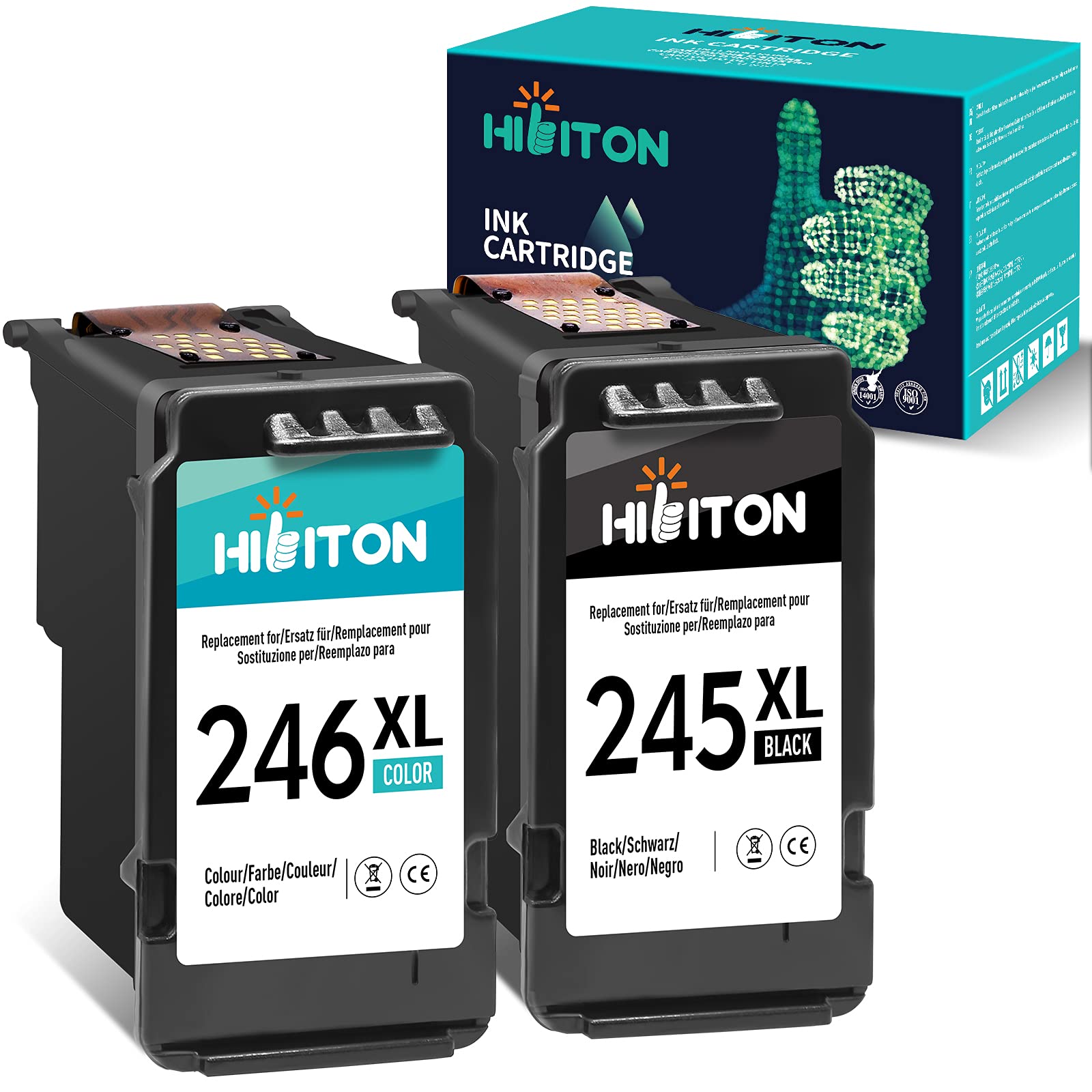 Amazon.com: HibiTon - Cartucho de tinta remanufacturado para Canon PG-245XL  CL-246XL PG-243 CL-244 Work with Pixma MG3022 MG2522 TR4527 TR4520 TR4522  MG2920 TS202 MX490 Impresora (Negro, Color) 2 unidades. : Productos de