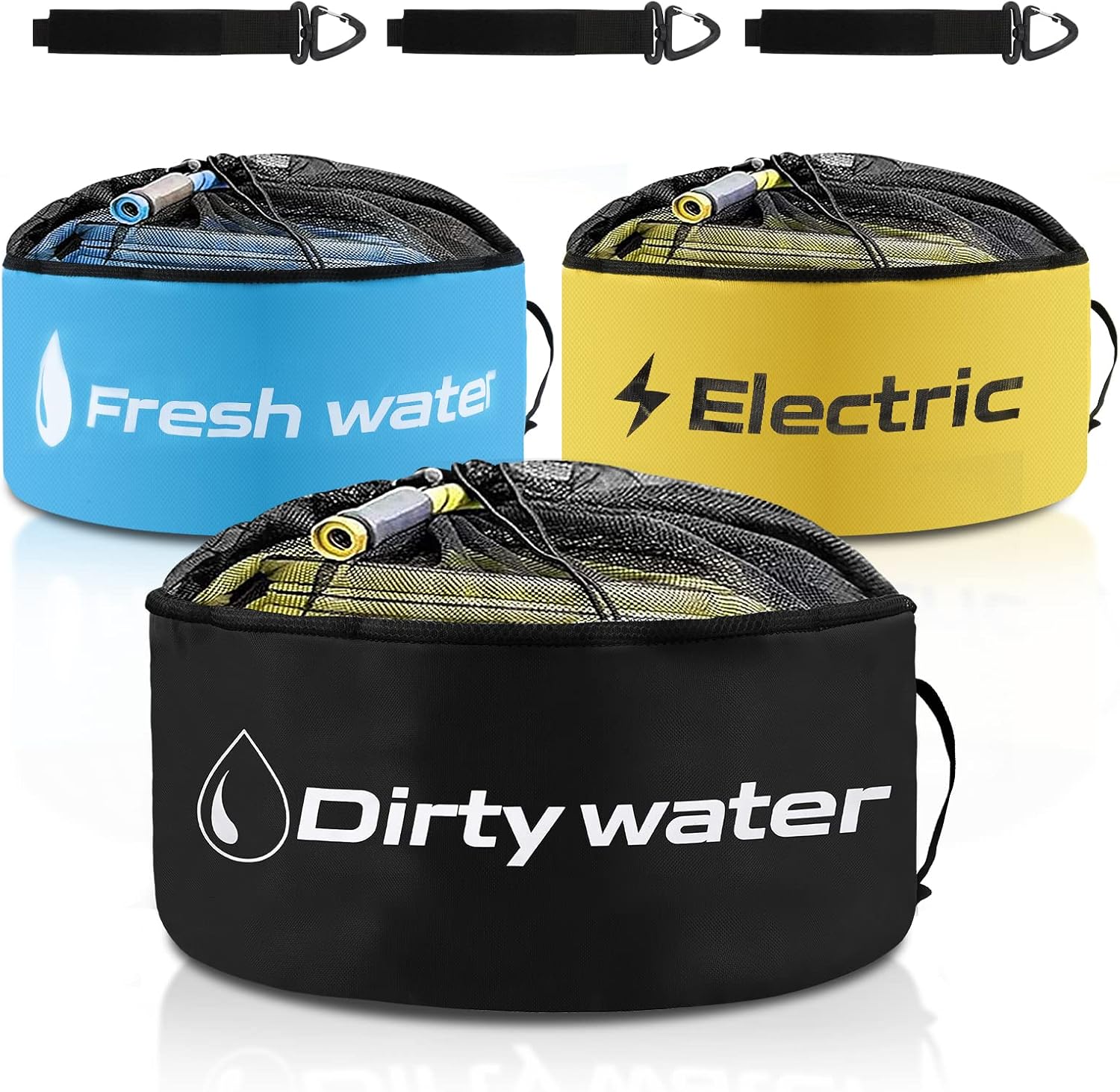 RV Storage Bags 3 Colors RV Sewer Hose Bag with 3