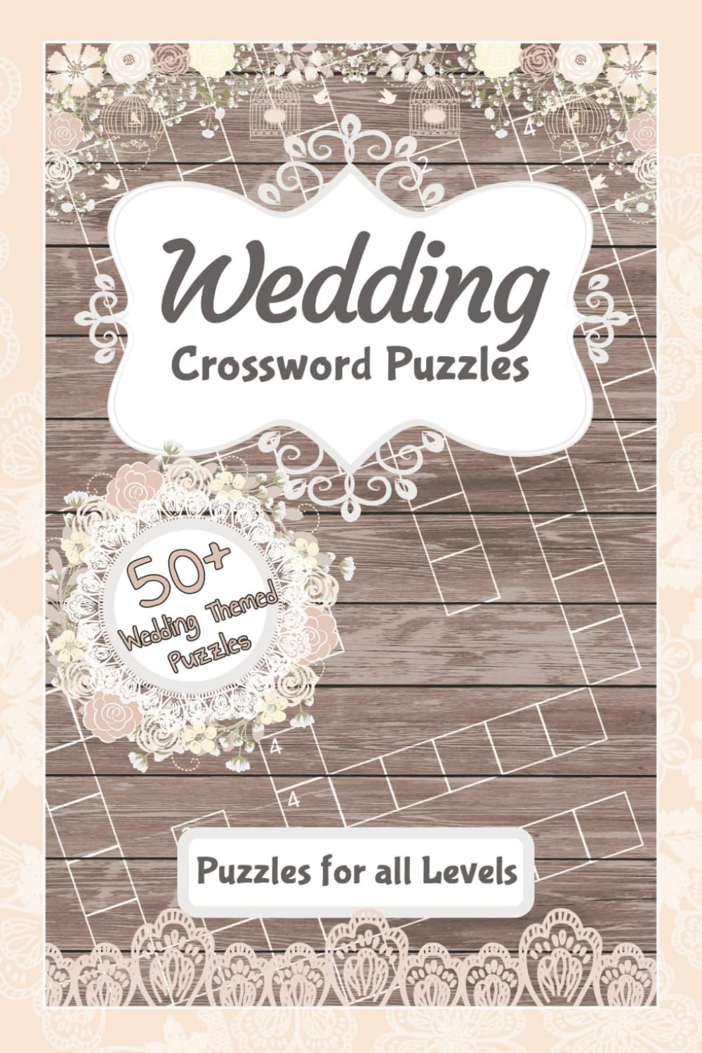 Wedding Crossword Puzzles: Crossword Puzzles with Easy to Read Print about Weddings | 6x9 inches | 50+ puzzles... Gift for Students, Learners, and Relaxation