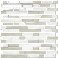 Vista 10 de STICKGOO 10 láminas de azulejos para despegar y pegar para cocina, azulejos autoadhesivos decorativos