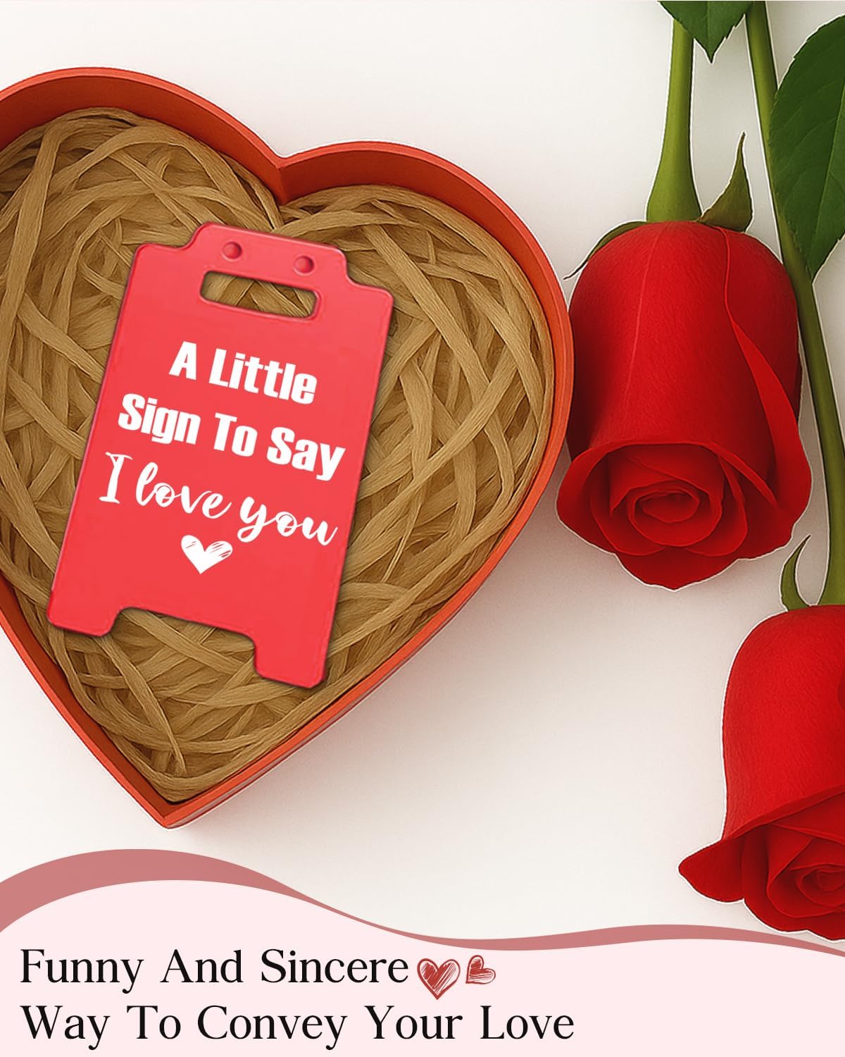 Romantic Decor – A Little Sign to Say I Love You Every Day, Meaningful Home Decor for Husband and Wife, Love Sign for Married Couples - Image 4